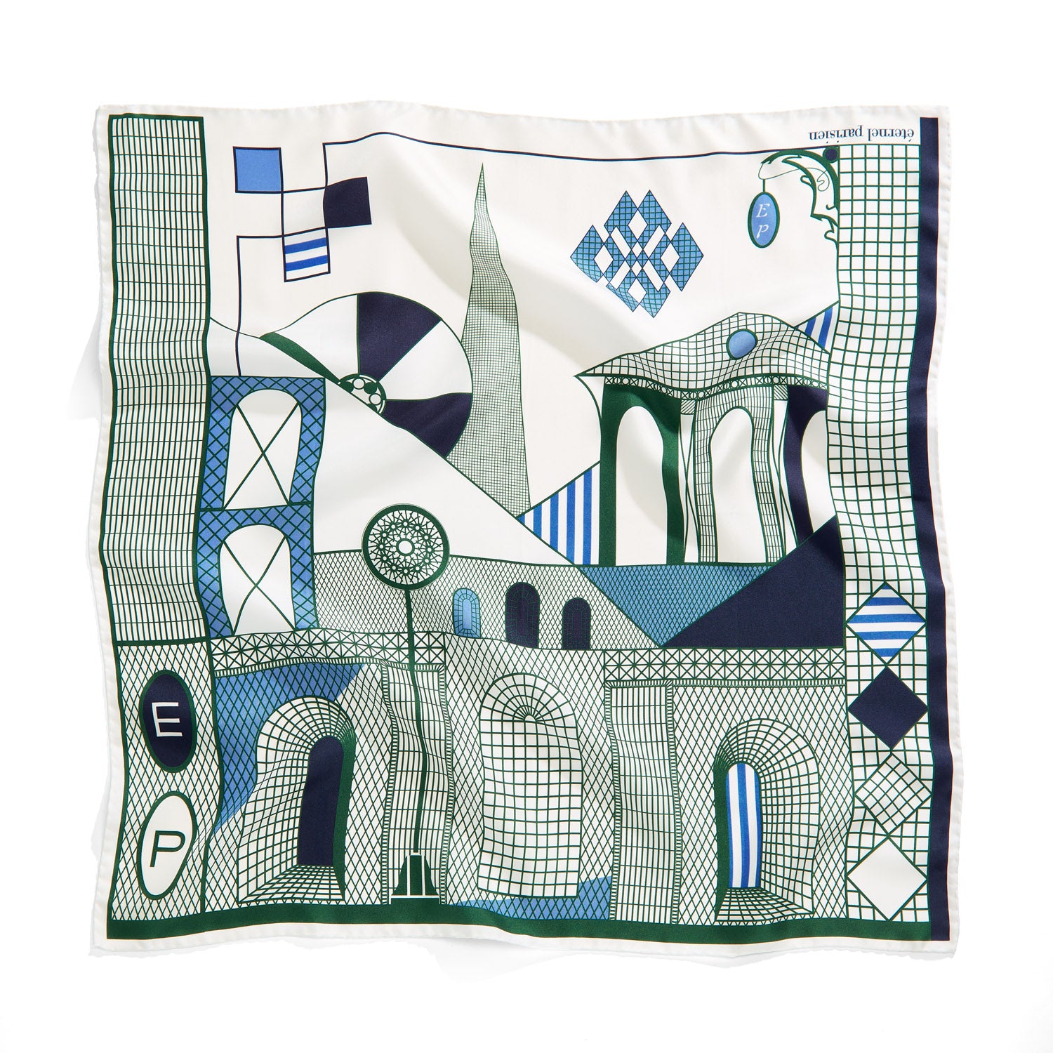 é.p. 422 — Blue Garden Trellis