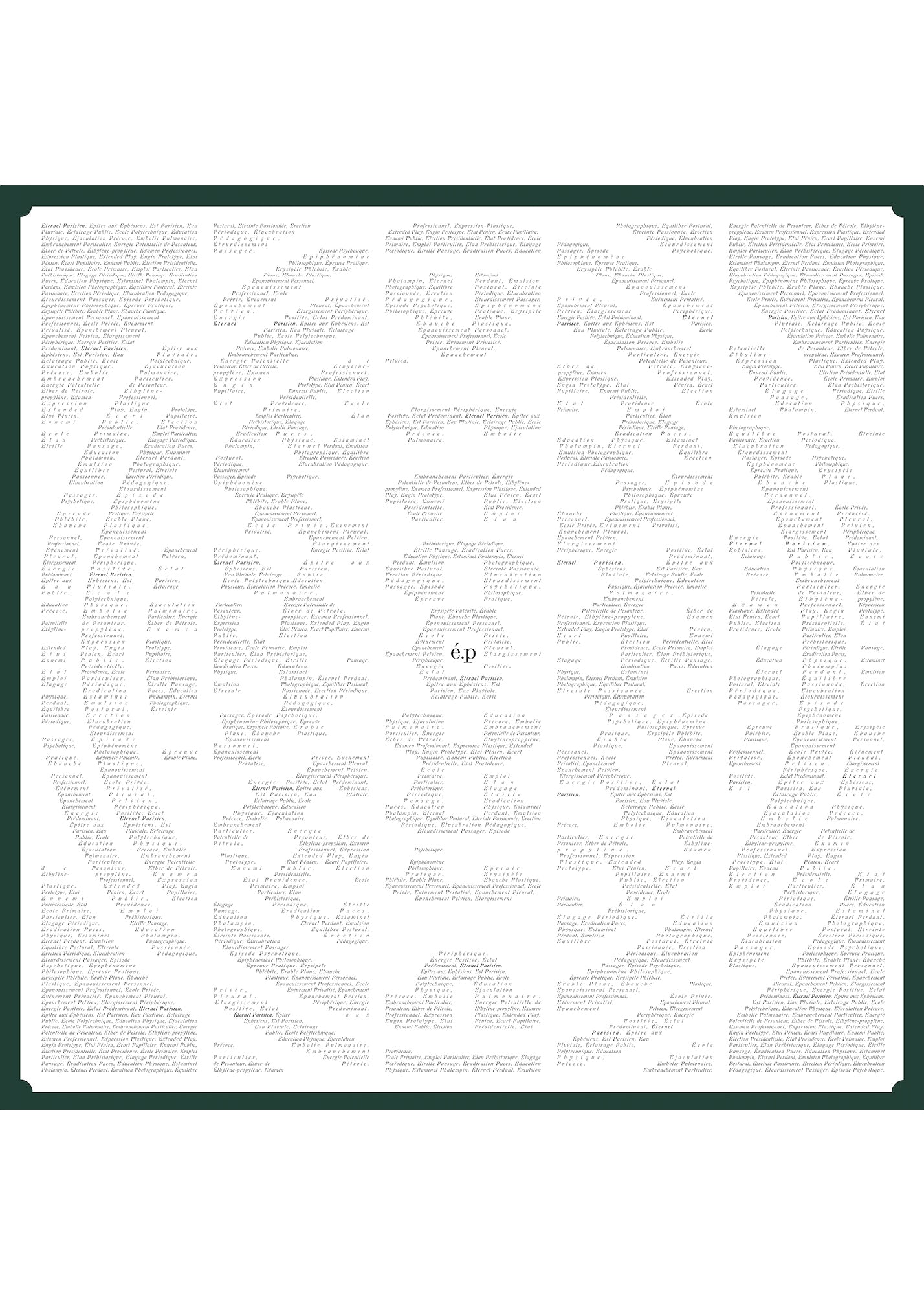 é.p. 400 — Plaque d'egout