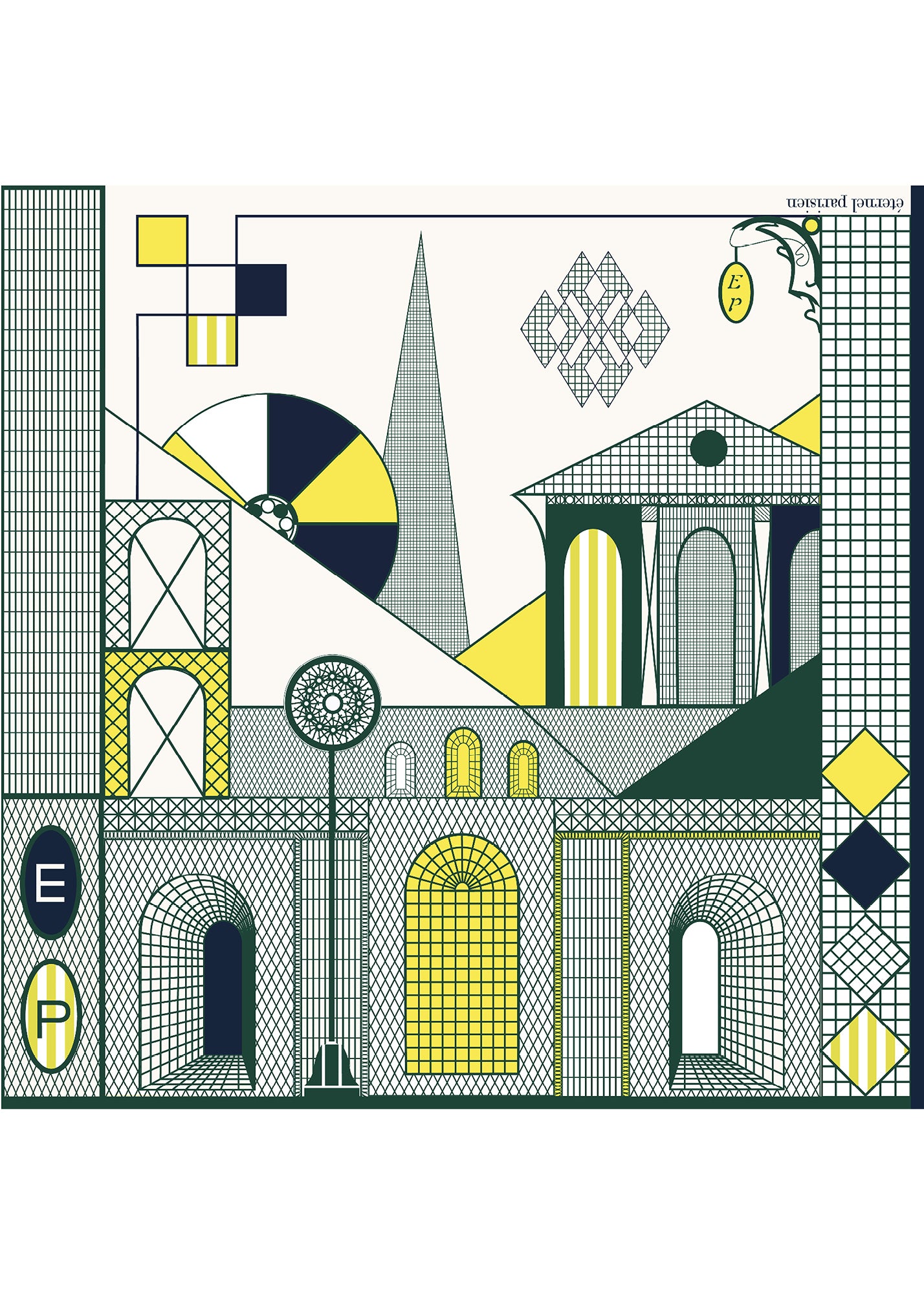 é.p. 425 — Treillage Citrine